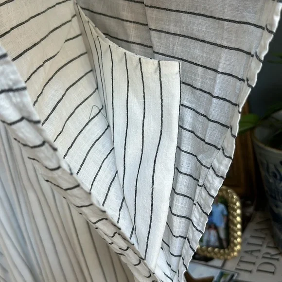 Madewell Embroidered Butterfly Dress in Stripe - Picture 6 of 7